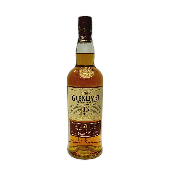 Whisky Glenlivet 15 anos