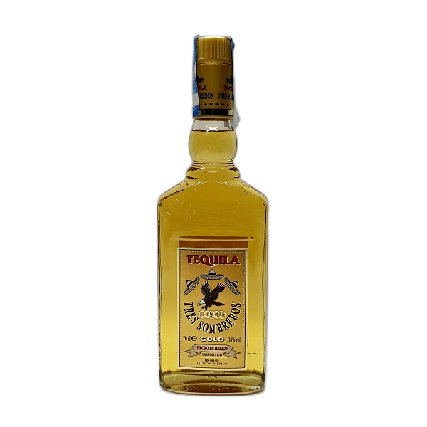 Tequila Tres Sombreros Gold