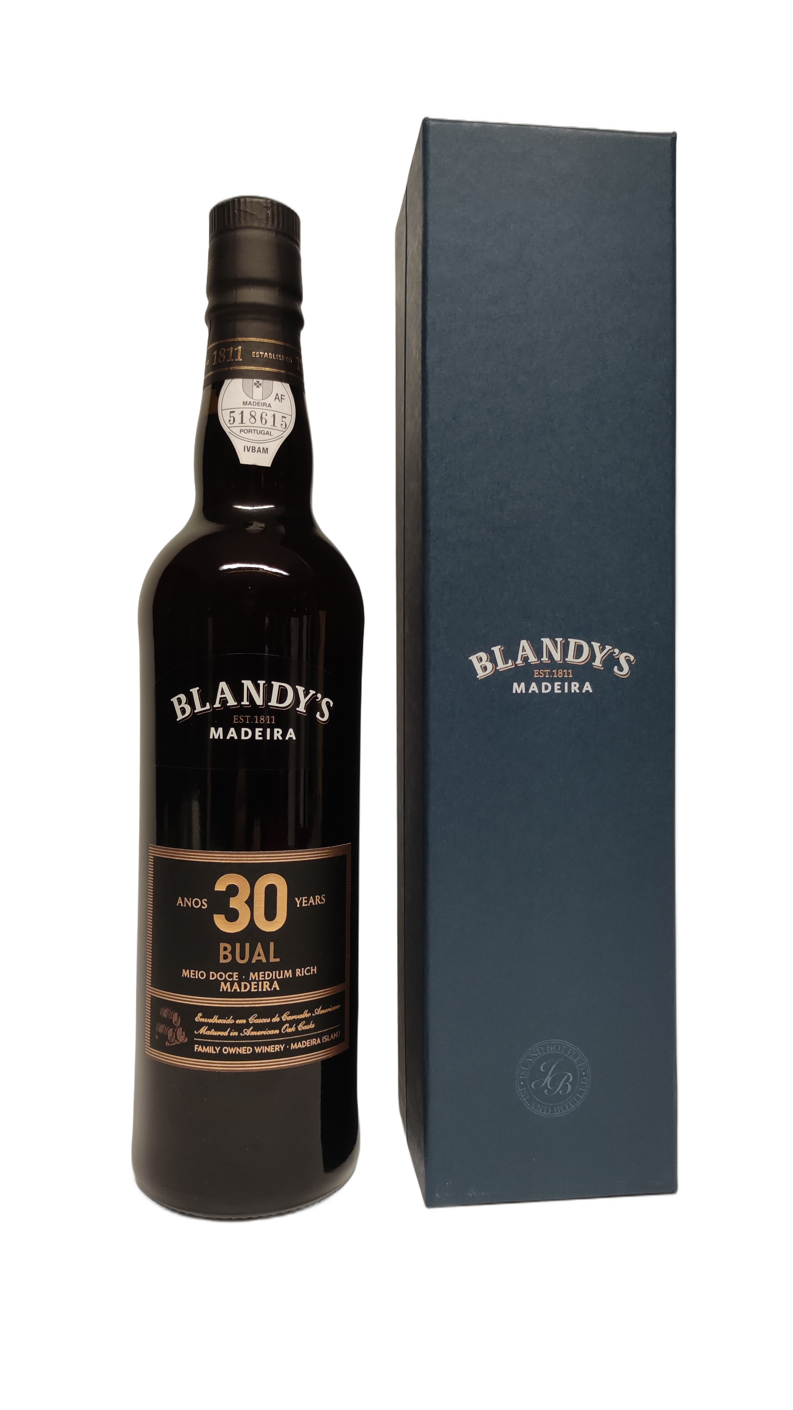 Madeira Blandys Bual 30 Anos
