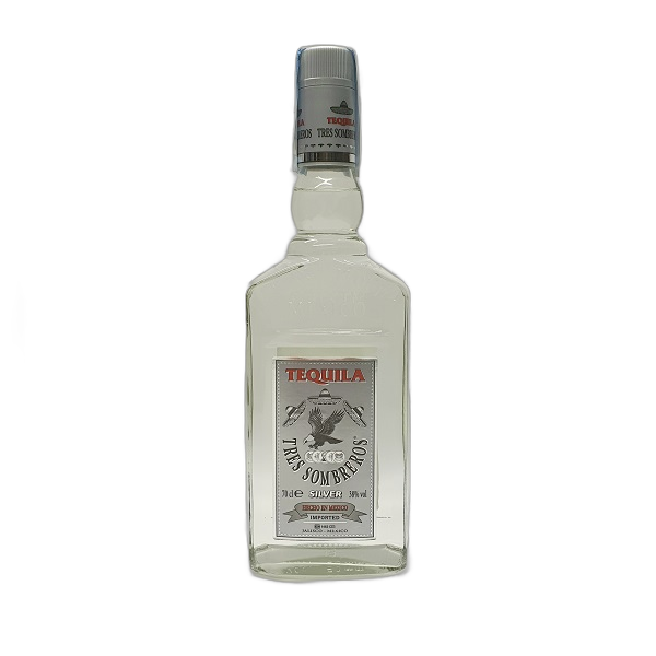 Tequila Tres Sombreros Silver